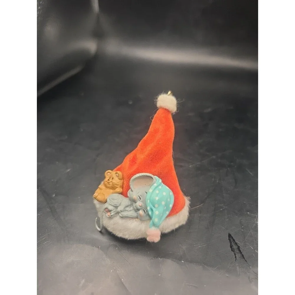 Mice & Cheese Hallmark Keepsake Ornament 2014 Christmas Series 16 Cat Lover Gift